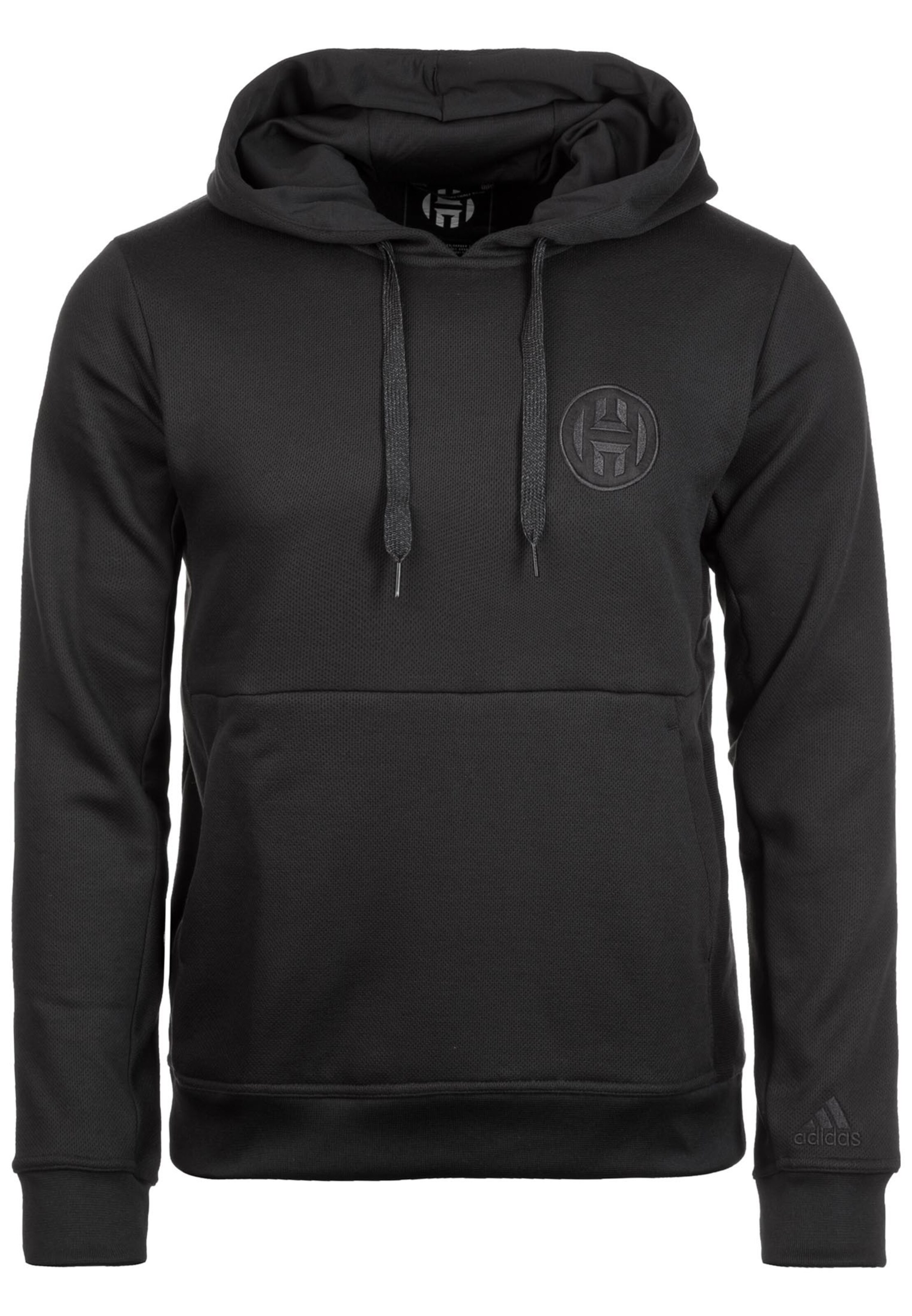 ADIDAS PERFORMANCE - Sportsweatshirt 'Harden' in de kleur Zwart