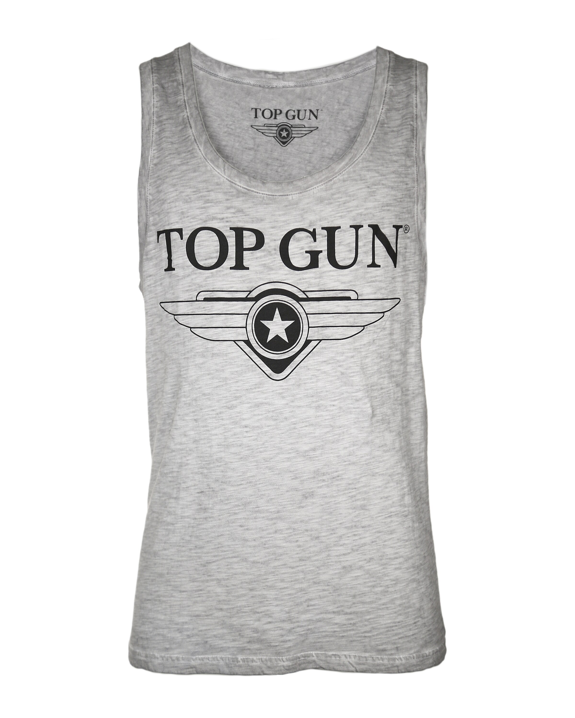 TOP GUN Shirt ' Truck ' in Grey: front