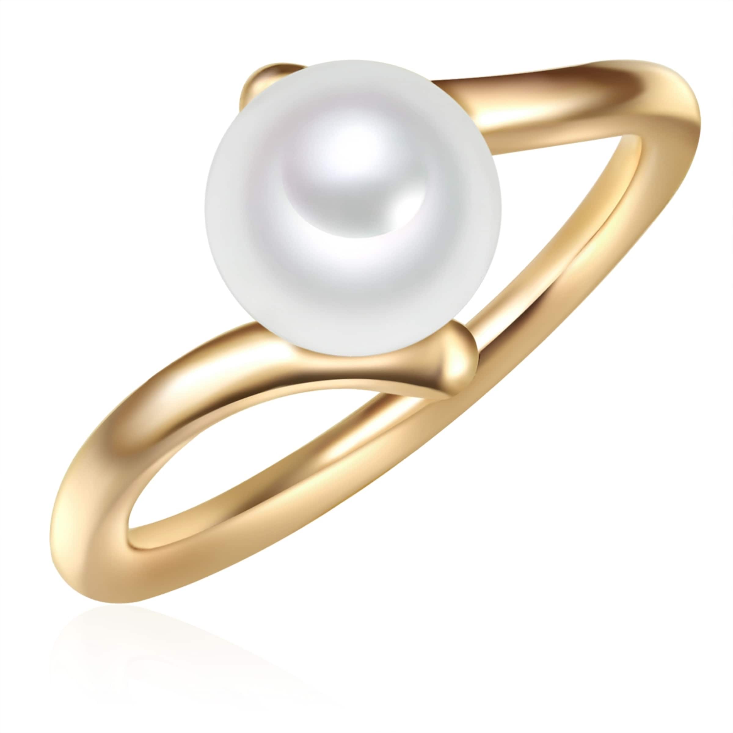 Bague Valero Pearls en or : devant