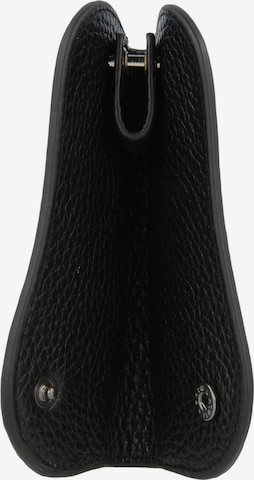 Braun Büffel Key Ring in Black