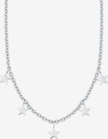 AMOR Necklace 'Sterne' in Silver: front