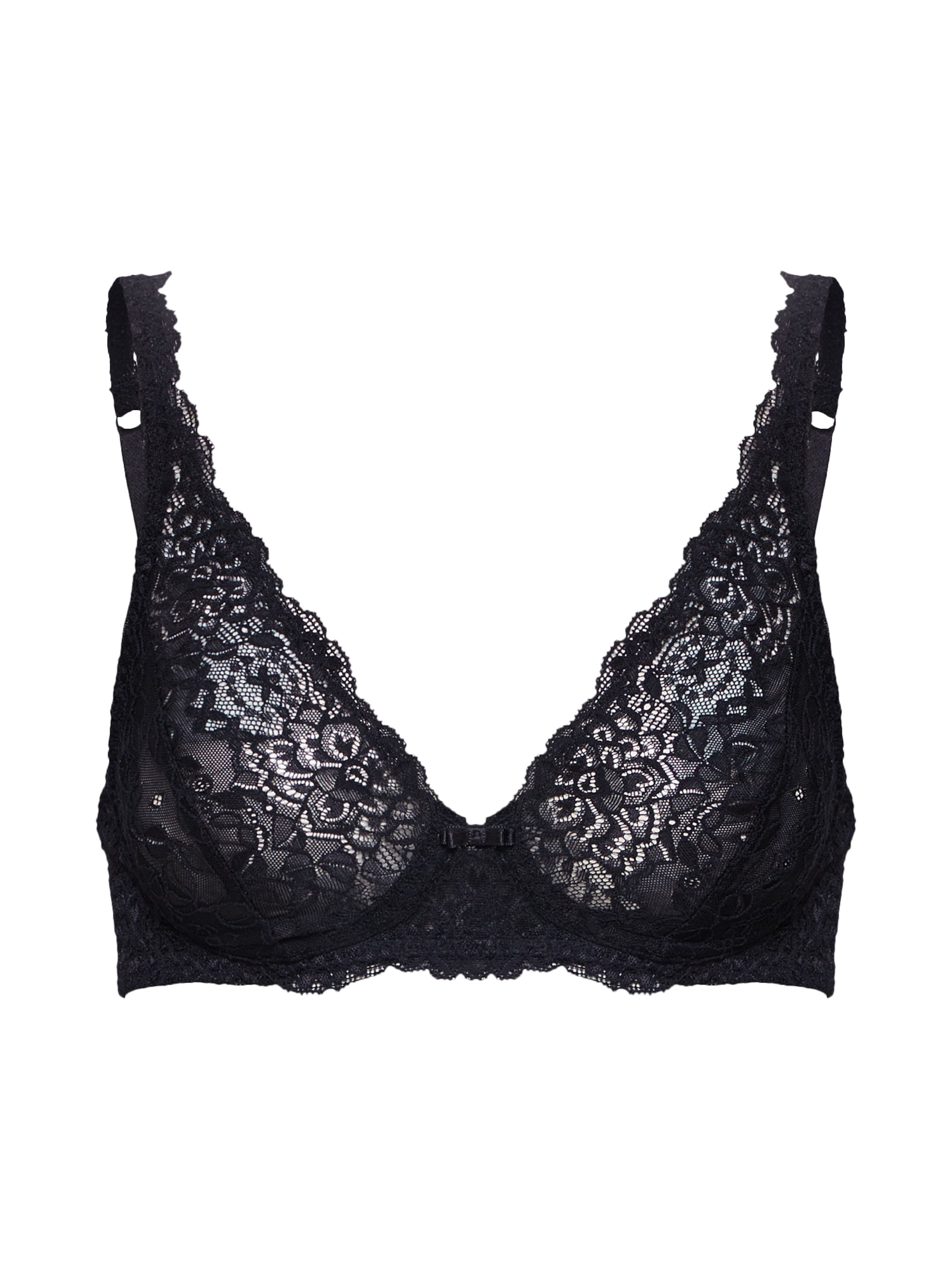 CALIDA - Triángulo Sujetador en negro: frente