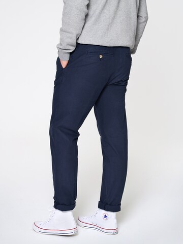 Regular Pantalon chino 'Anton' DAN FOX APPAREL en bleu : derrière