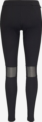 Skinny Pantalon de sport ASICS en noir
