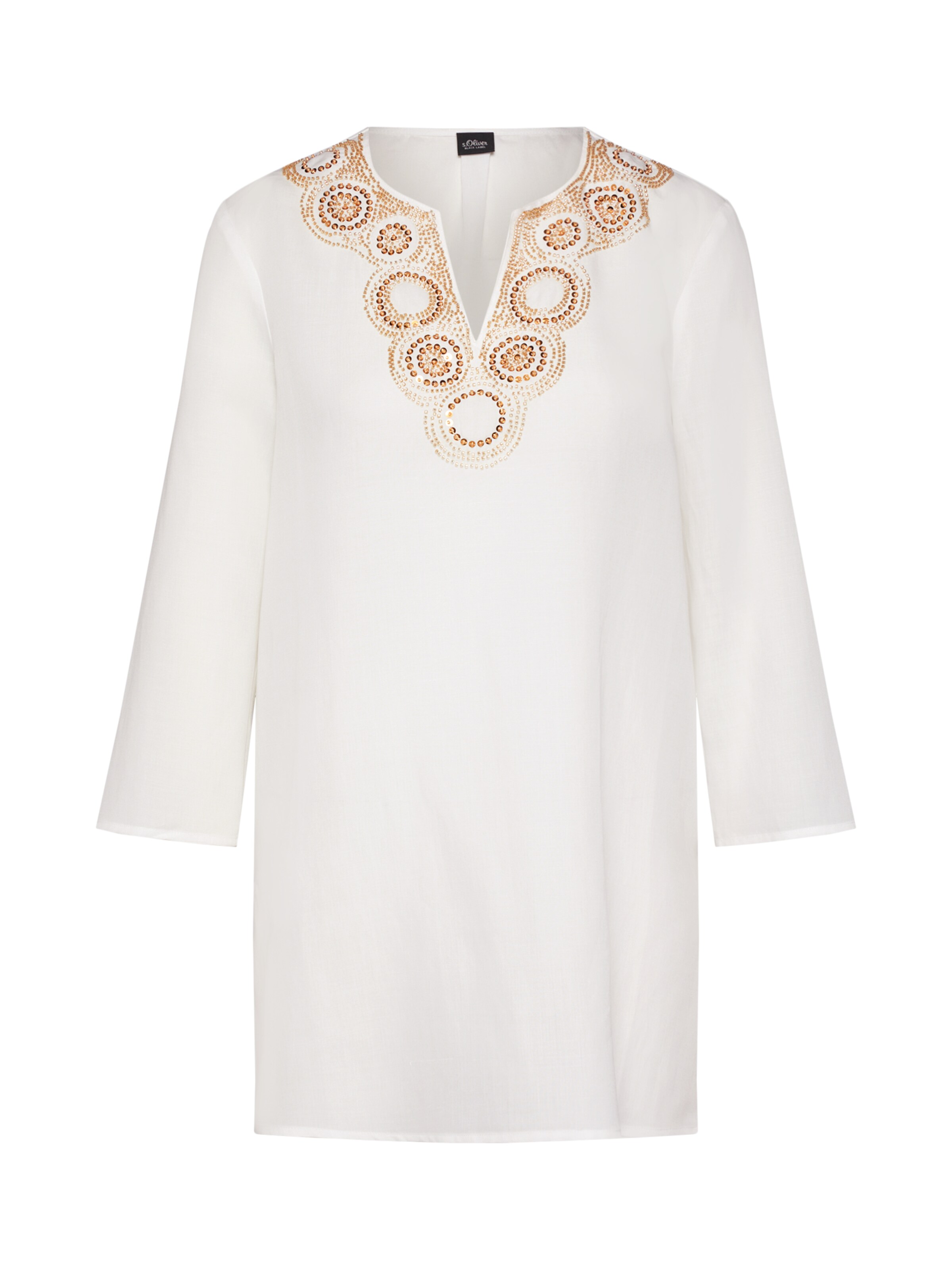 s.Oliver BLACK LABEL - Bluse in goldgelb