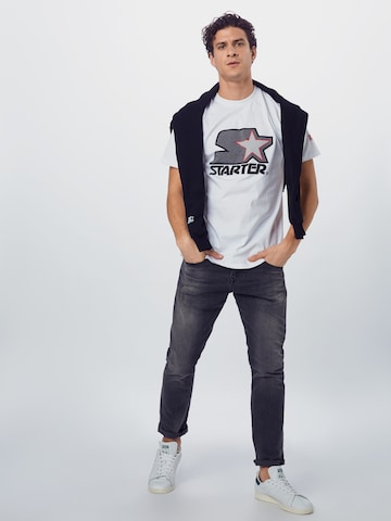 Starter Black Label Regular fit T-shirt i vit