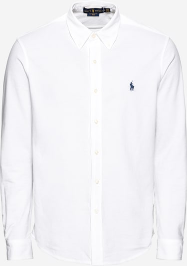 Polo Ralph Lauren Button Up Shirt in marine blue / White, Item view
