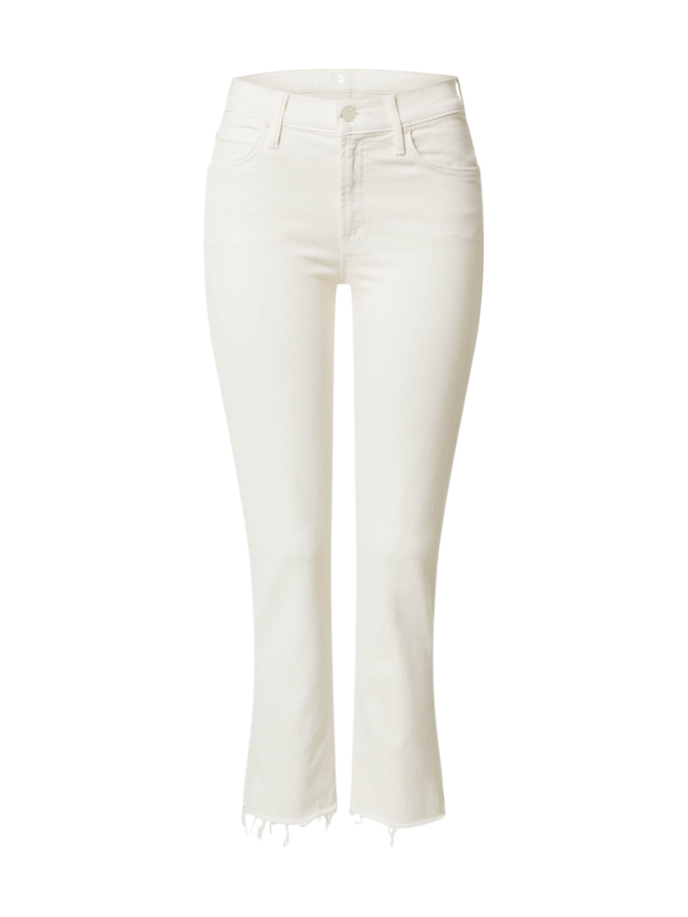 MOTHER - regular Vaquero 'The Rascal' en beige: frente