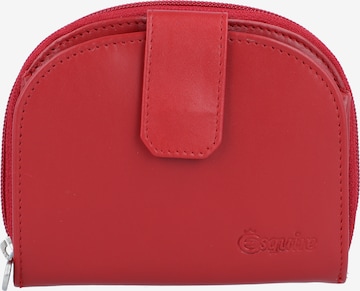 Esquire Wallet in Red: front