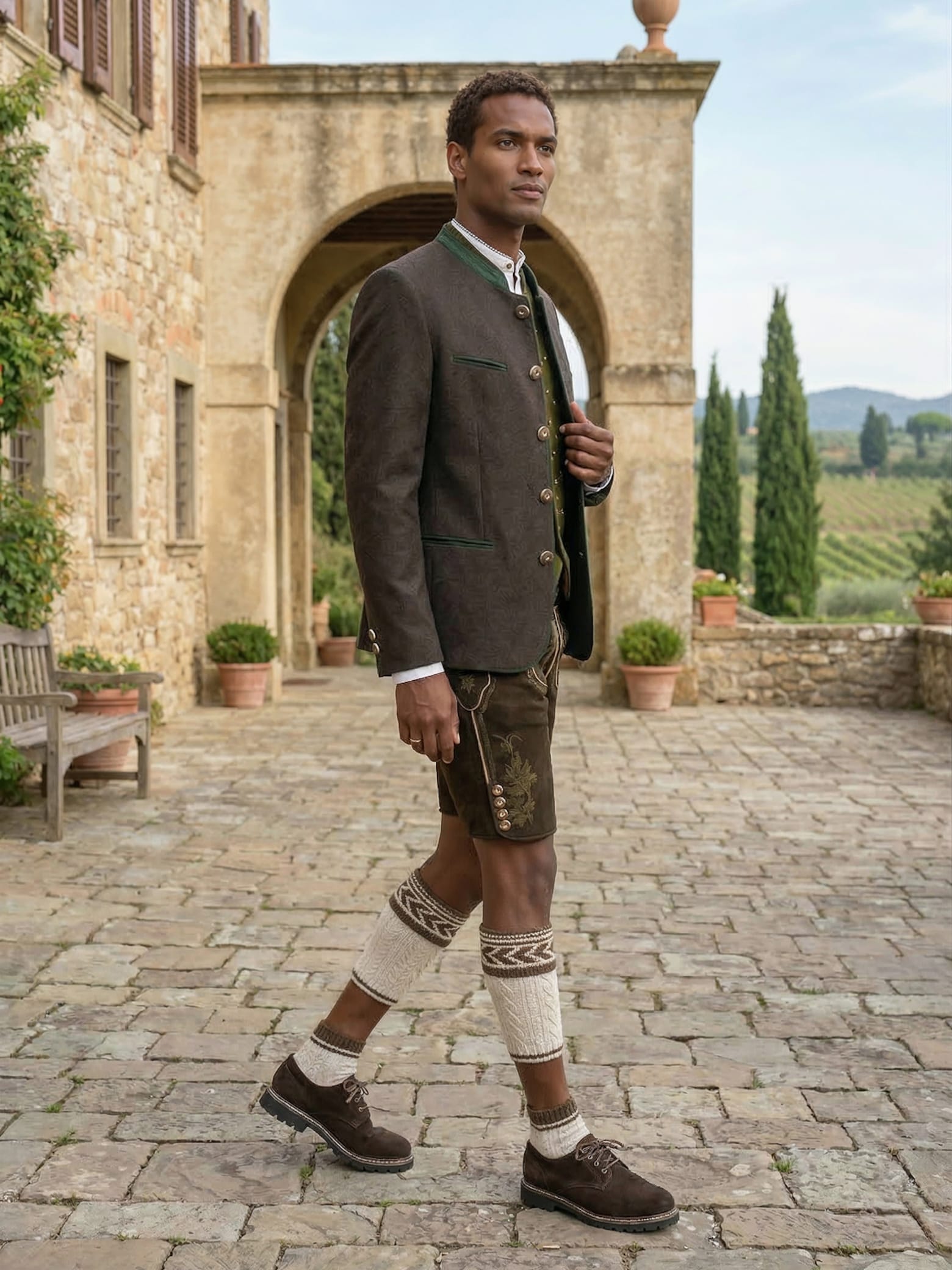 Ślubne stylizacje: Coś więcej niż smoking Tradycyjna moda Trachten dla nowoczesnego pana młodego