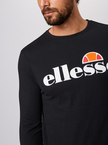 ELLESSE Regularny krój Koszulka 'Grazie' w kolorze czarny