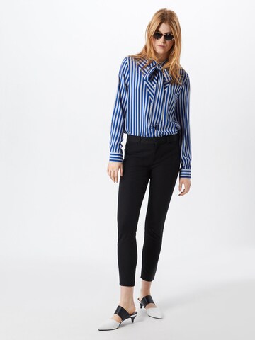 GAP Skinny Kalhoty 'V-SKINNY ANKLE BISTRETCH' – černá