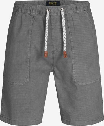 INDICODE JEANS Shorts 'Stoufville' in Grau: predná strana