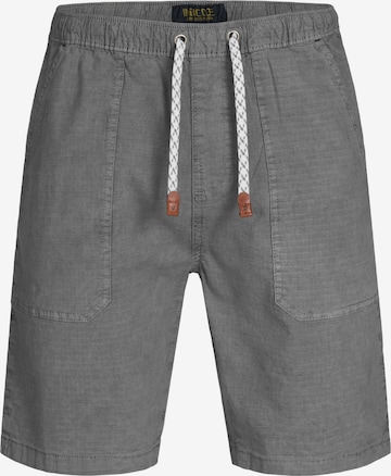 INDICODE JEANS Regular Shorts 'Stoufville' in Grau: predná strana