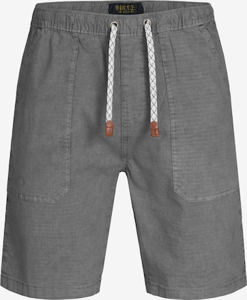 INDICODE JEANS Regular Broek 'Stoufville' in Grijs: voorkant