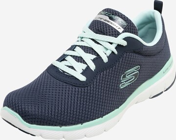 SKECHERS Madalad ketsid 'Flex Appeal 3.0', värv sinine: eest vaates