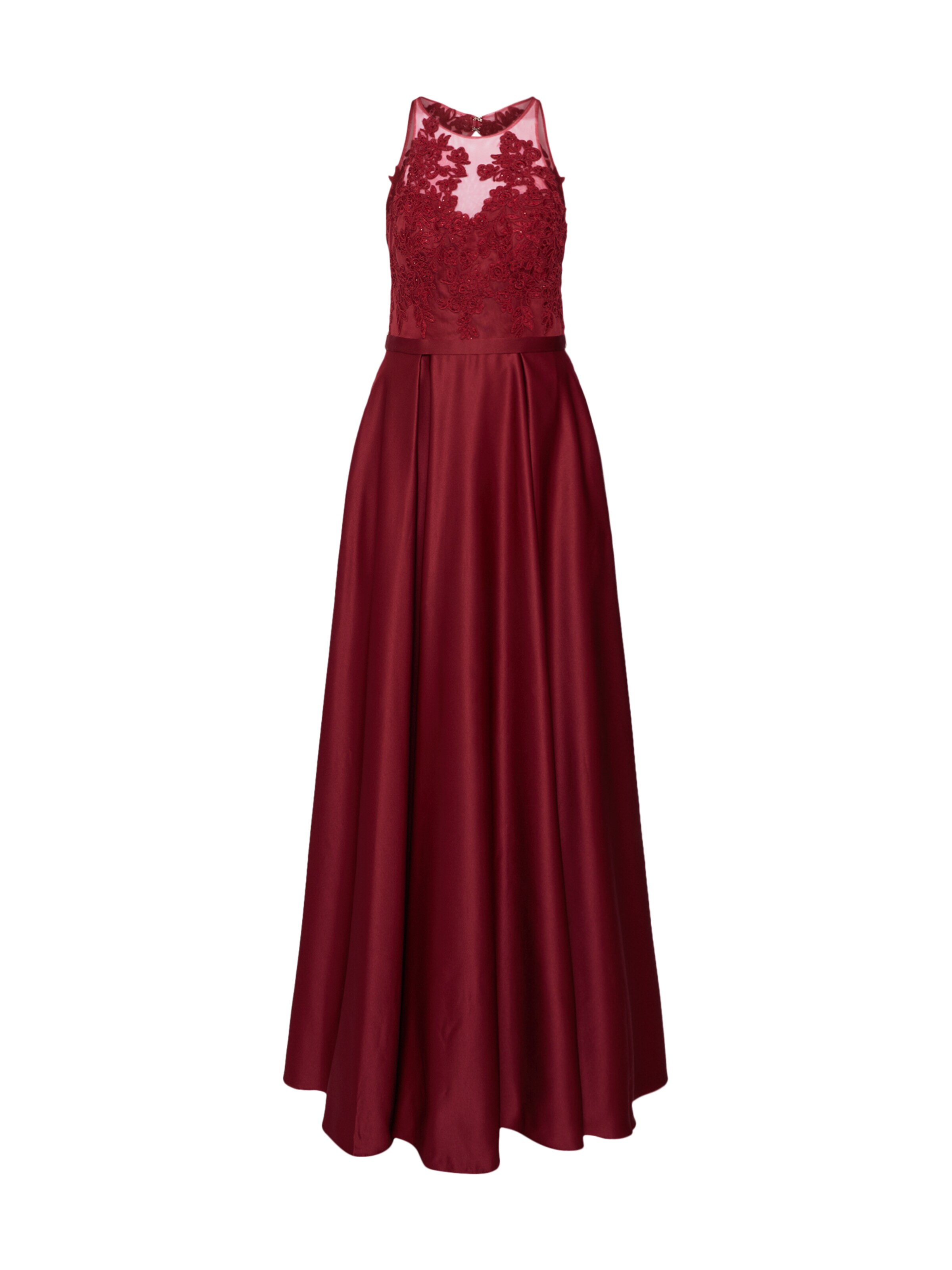 mascara - Kleid in weinrot