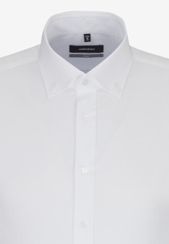 Coupe slim Chemise business SEIDENSTICKER en blanc