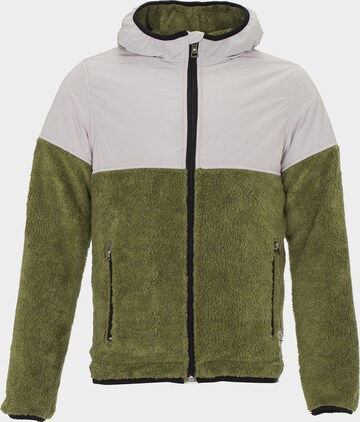 PLUS EIGHTEEN Between-Season Jacket in Green: front