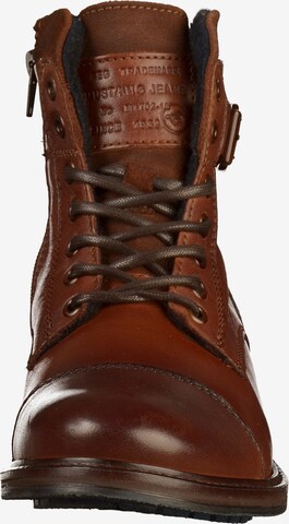 MUSTANG Veterboots in Bruin