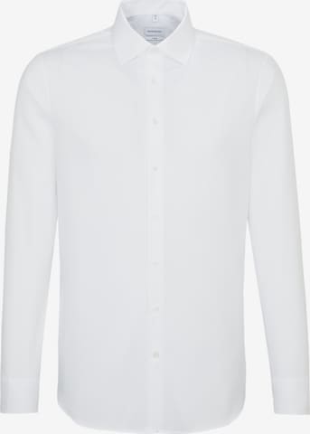 Coupe slim Chemise business SEIDENSTICKER en blanc : devant