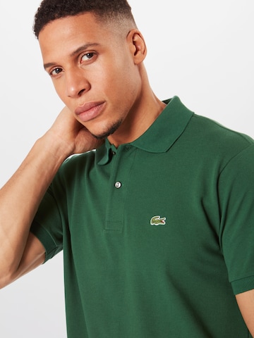 LACOSTE Regularny krój Koszulka w kolorze zielony
