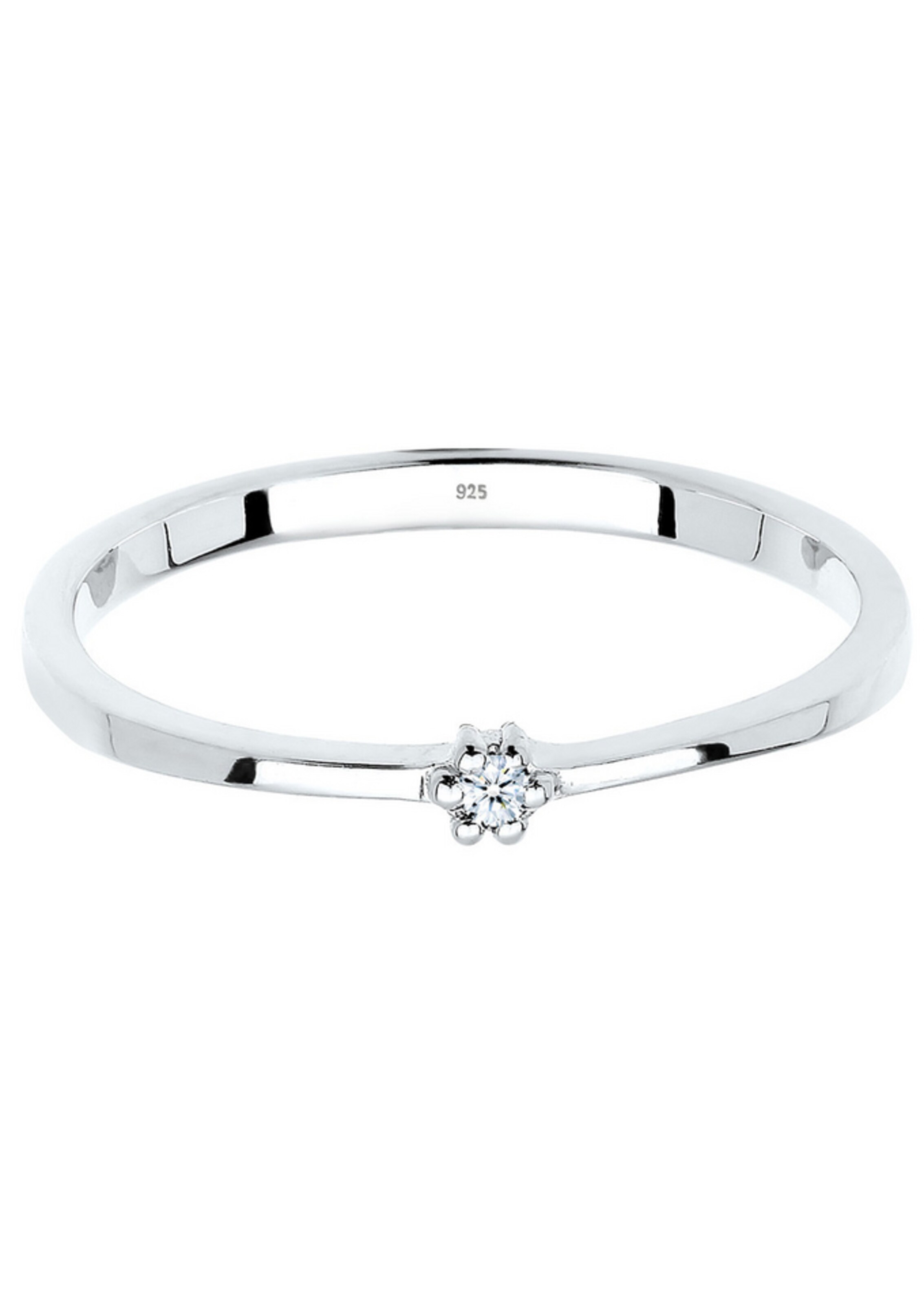 Diamore Ring 'Nora, 0604541213' in Silber