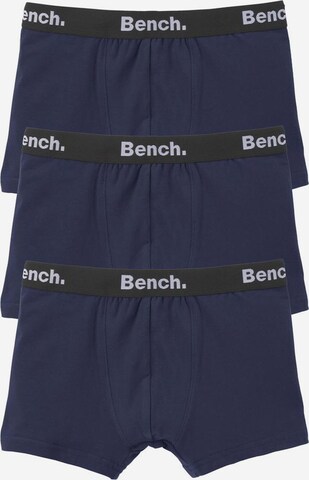 BENCH Boxershorts (3 Stück) in Blau: predná strana