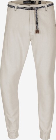 Regular Pantalon ' Blnda ' INDICODE JEANS en blanc : devant