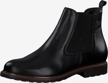 TAMARIS Chelsea Boots in Black: front