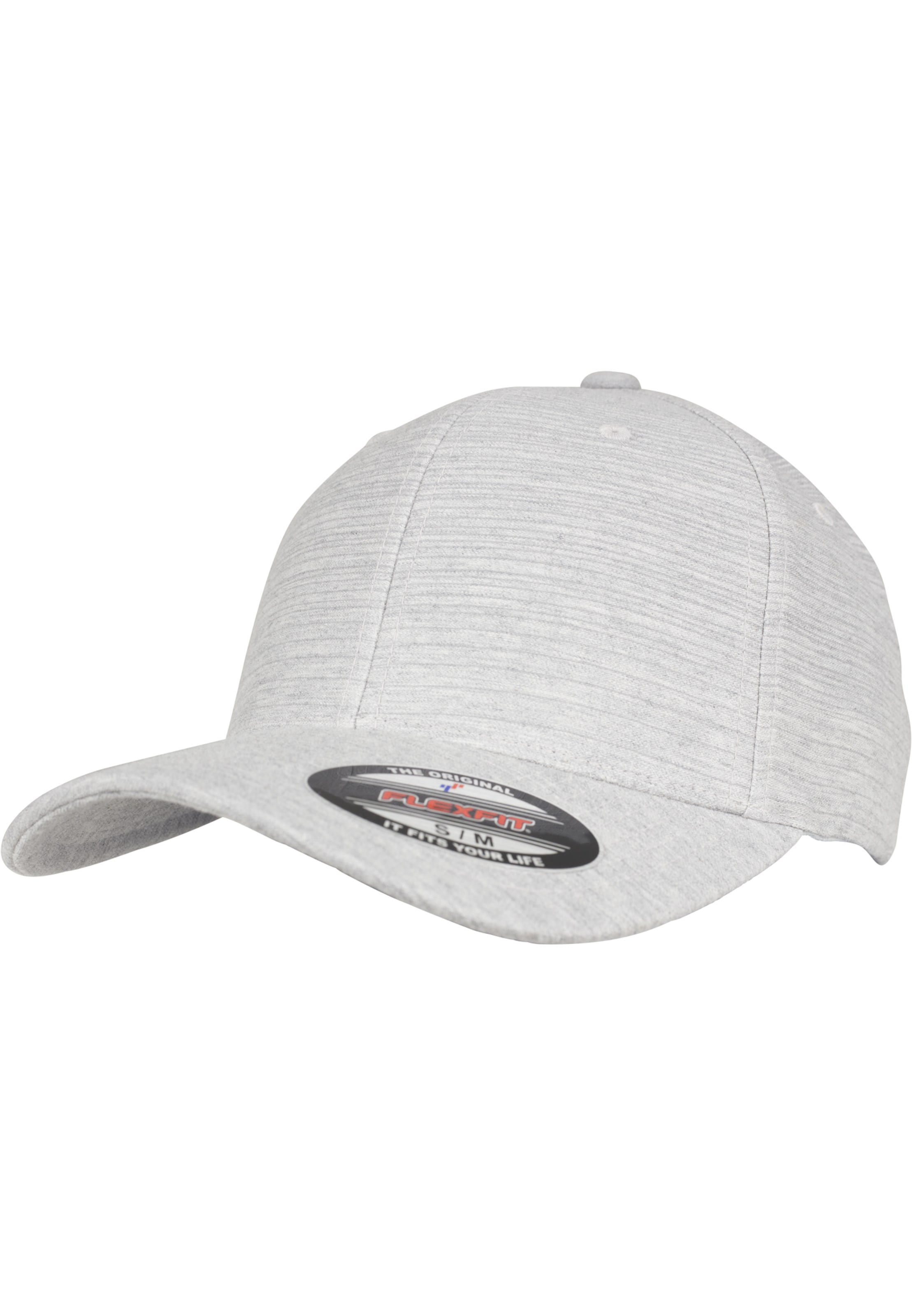 Flexfit Cap in Grau: Vorderseite