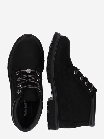 TIMBERLAND - Botas con cordones 'Nellie Double' en negro: lado