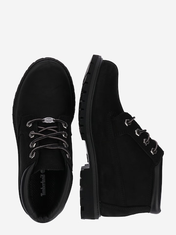 TIMBERLAND Lace-Up Boots 'Nellie Double' in Black: side