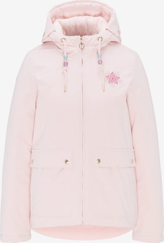 MYMO Between-Season Jacket in Pink: front