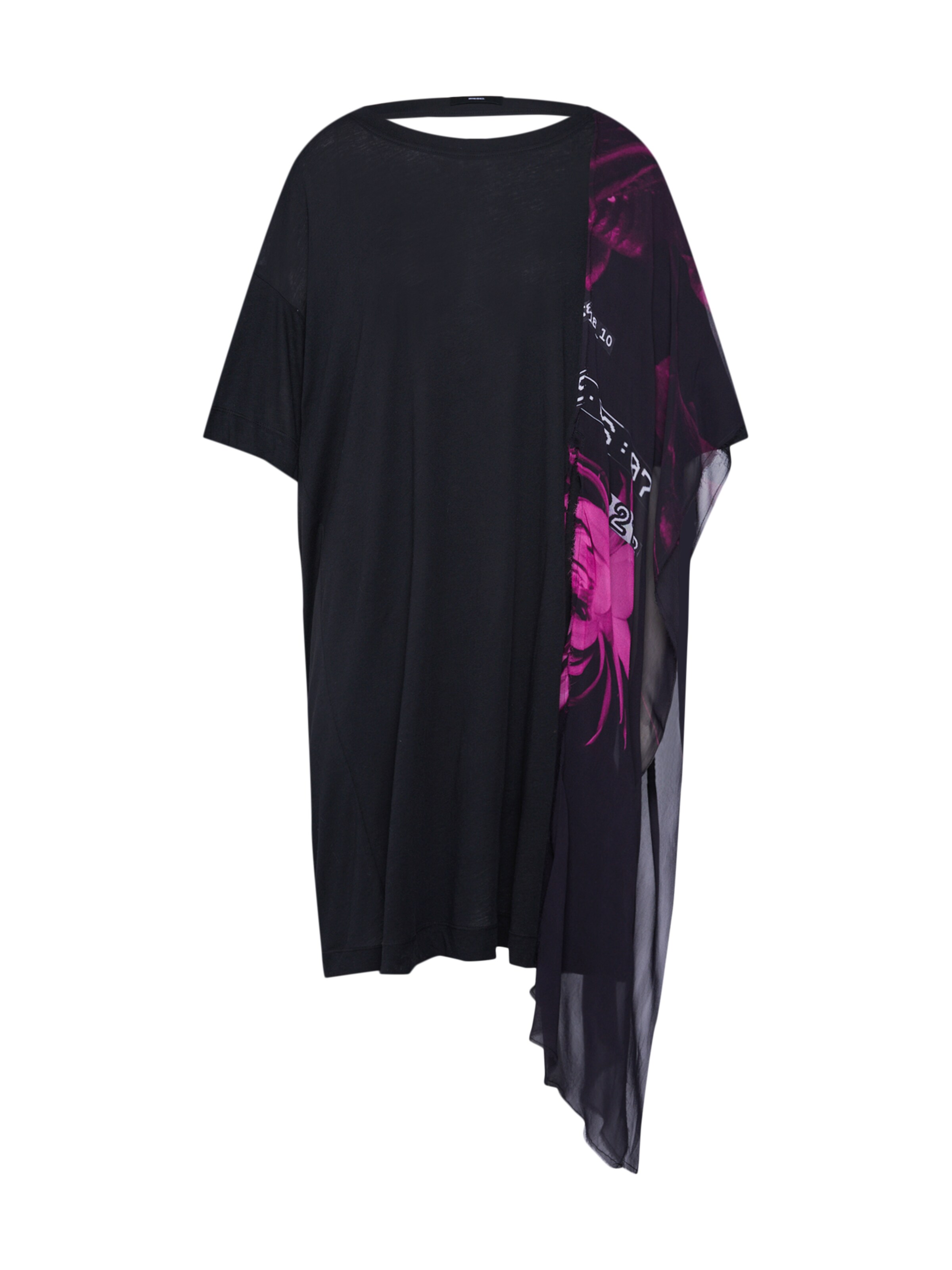 DIESEL - Jurk 'T-STEFANIA DRESS' in de kleur Zwart