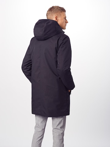 elvine Regular Fit Parka 'Reece' in Schwarz: zadná strana