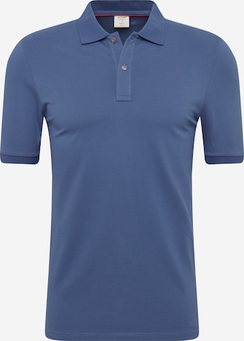 OLYMP Slim Fit Poloshirt 'Level 5' in Blau: predná strana