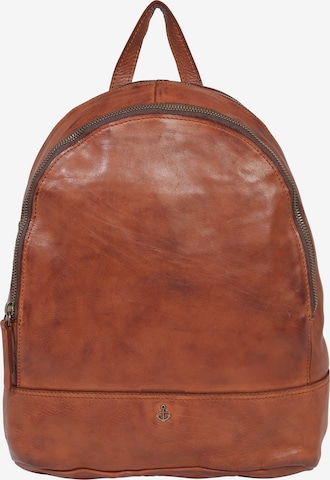Harbour 2nd Backpack 'Meghan' in Brown: front