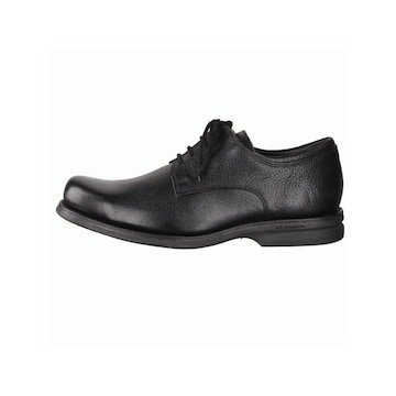 Anatomic Lace-Up Shoes in Black: front