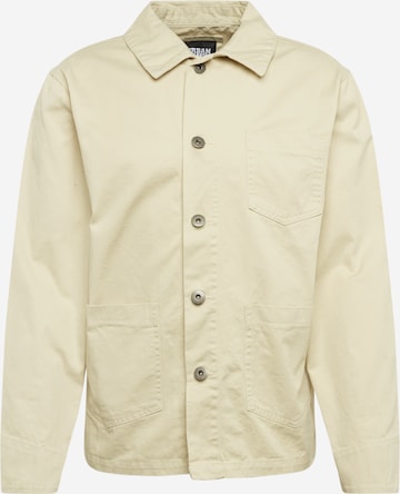 Coupe regular Veste mi-saison Urban Classics en jaune : devant