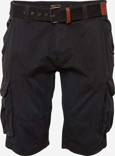 INDICODE JEANS Cargo trousers 'Monroe' in Black, Item view