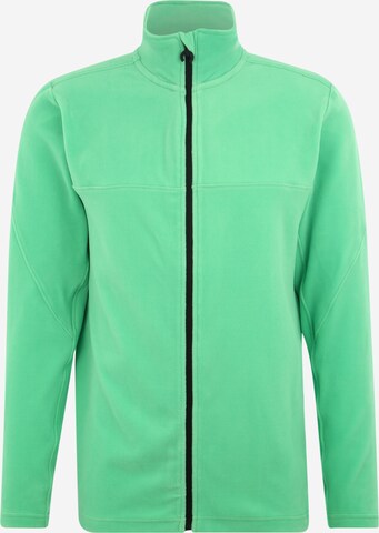 CHIEMSEE Fleece jas in Groen: voorkant