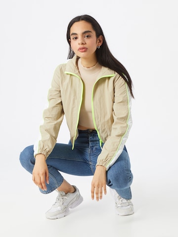 Urban Classics Between-Season Jacket in Beige