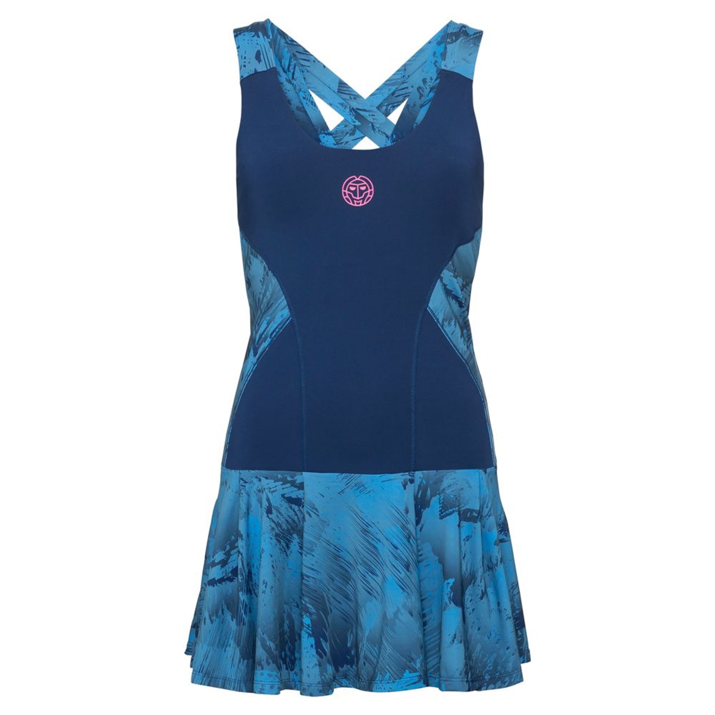 BIDI BADU - Tennis-Kleid Alara Tech Dress (2 in 1) mit Shorts in blau