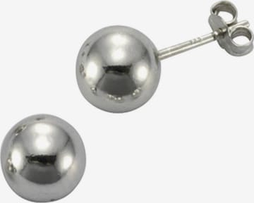 FIRETTI Earrings 'Kugel, zeitloses Design' in Silver: front