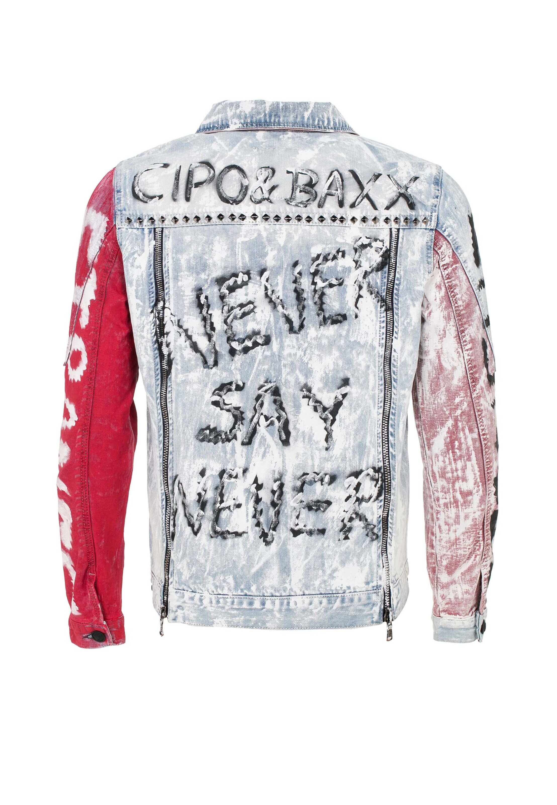 CIPO & BAXX Jacke 'Diy' in Blau