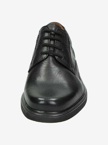 SIOUX Lace-Up Shoes 'Pavon-XXL' in Black