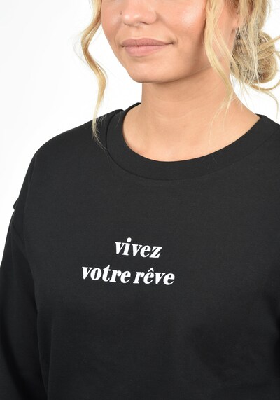 Blend She Sweatshirt 'Aurelie' in schwarz, Produktansicht
