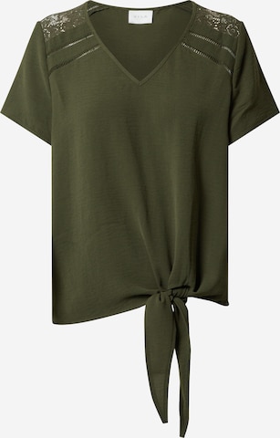 VILA - Camiseta 'Rasha' en verde: frente