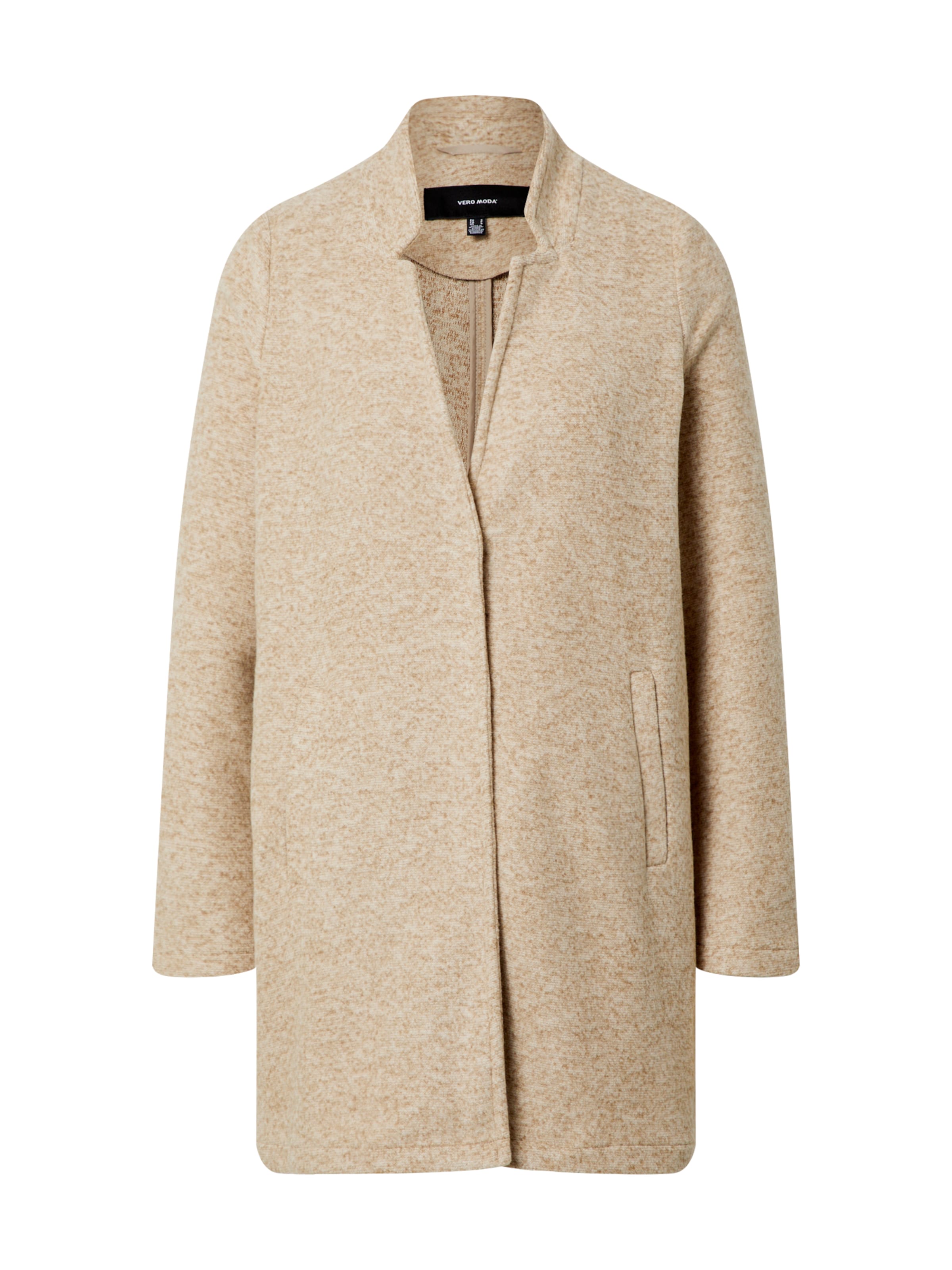 VERO MODA Between-Seasons Coat 'Katrine' in Beige / White, Item view